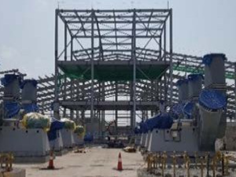 NHÀ MÁY NPK (Khung thép, Đường ống, Lắp đặt thiết bị)